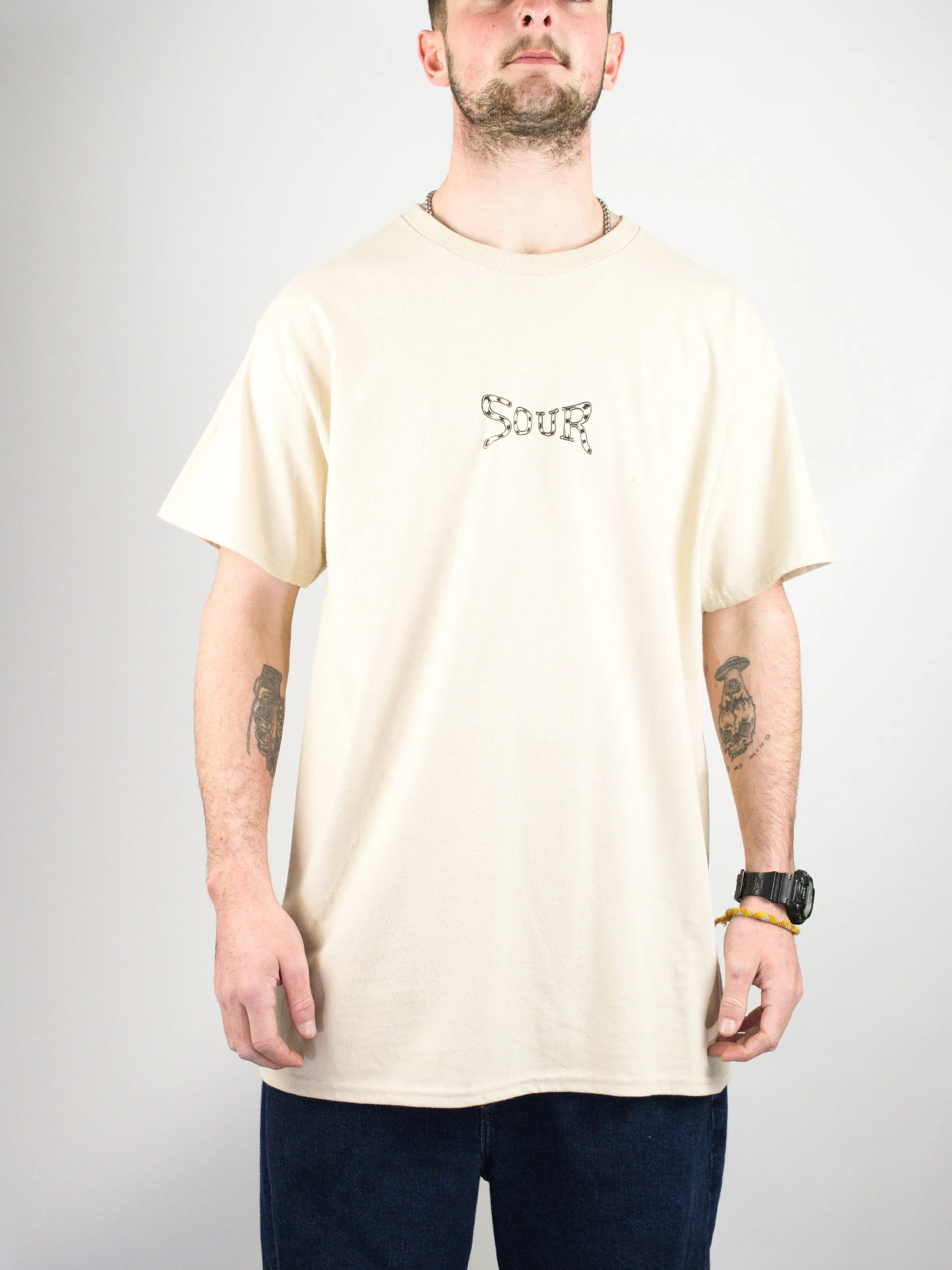 Sour Solution - Sourweb t Shirt - Sand