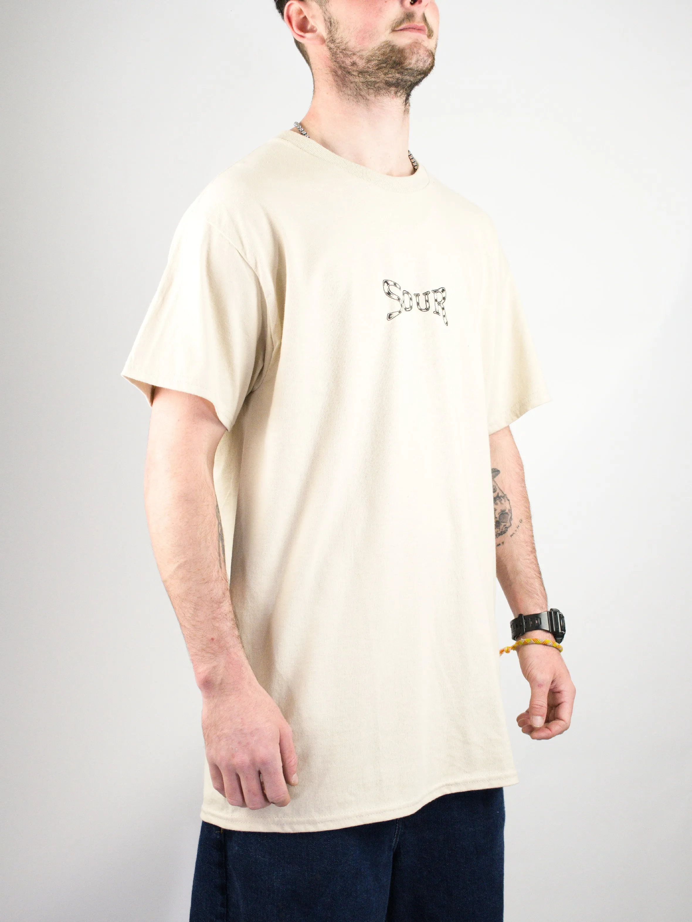 Sour Solution - Sourweb t Shirt - Sand