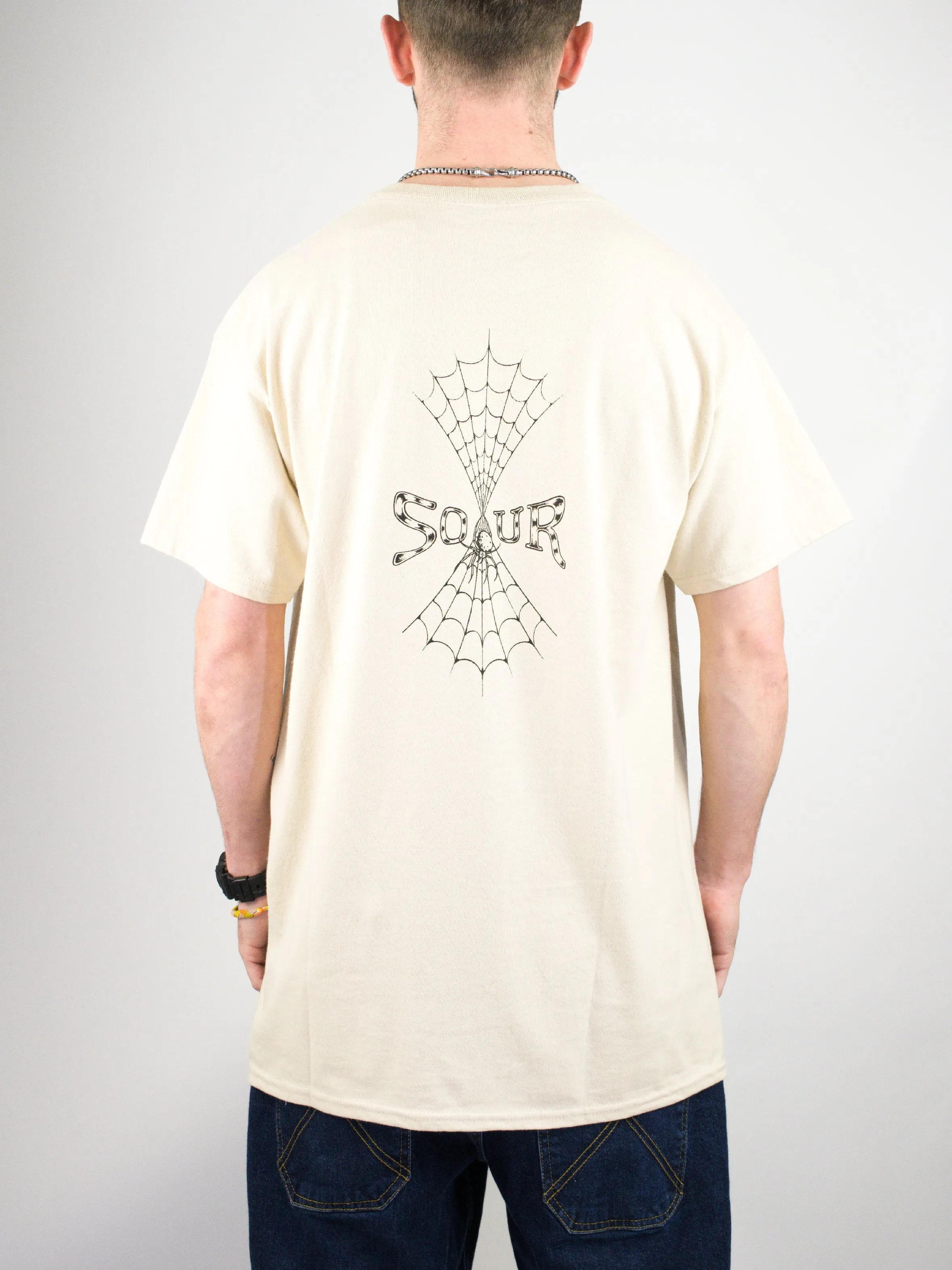 Sour Solution - Sourweb t Shirt - Sand