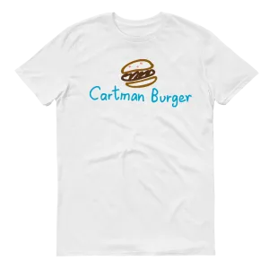 South Park Cartman Burger Adult Short Sleeve T-Shirt