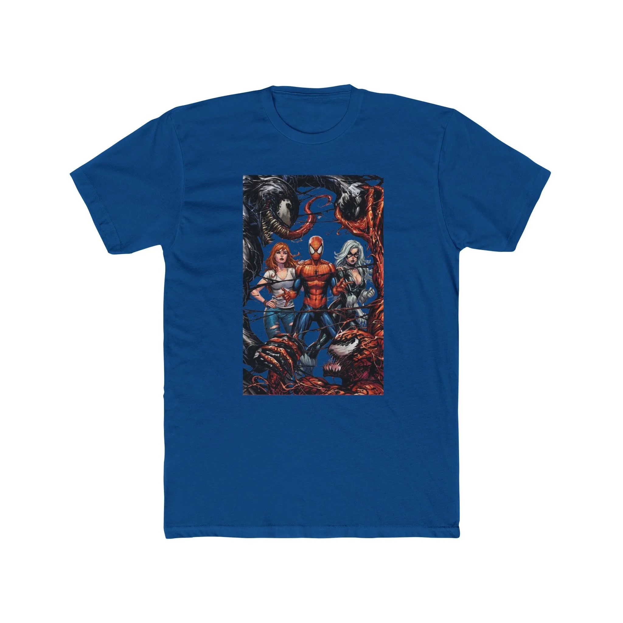 Spider-Man Venom Carnage MJ & Black Cat Crew Tee Shirt