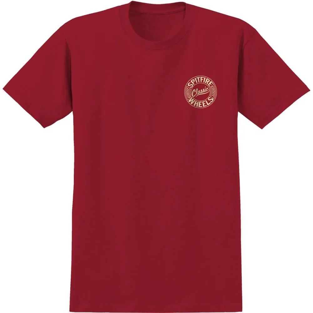 Spitfire T-Shirt Flying Classic - Maroon