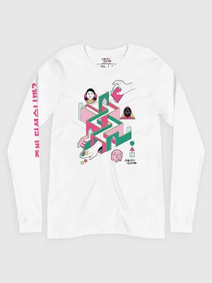 Squid Game Marbles Long Sleeve Shirt