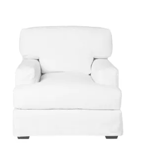 St. Kitts 37in Slipcovered Swivel Chair