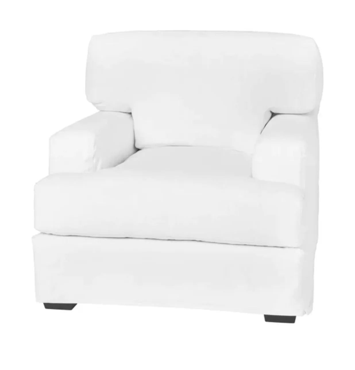 St. Kitts 37in Slipcovered Swivel Chair