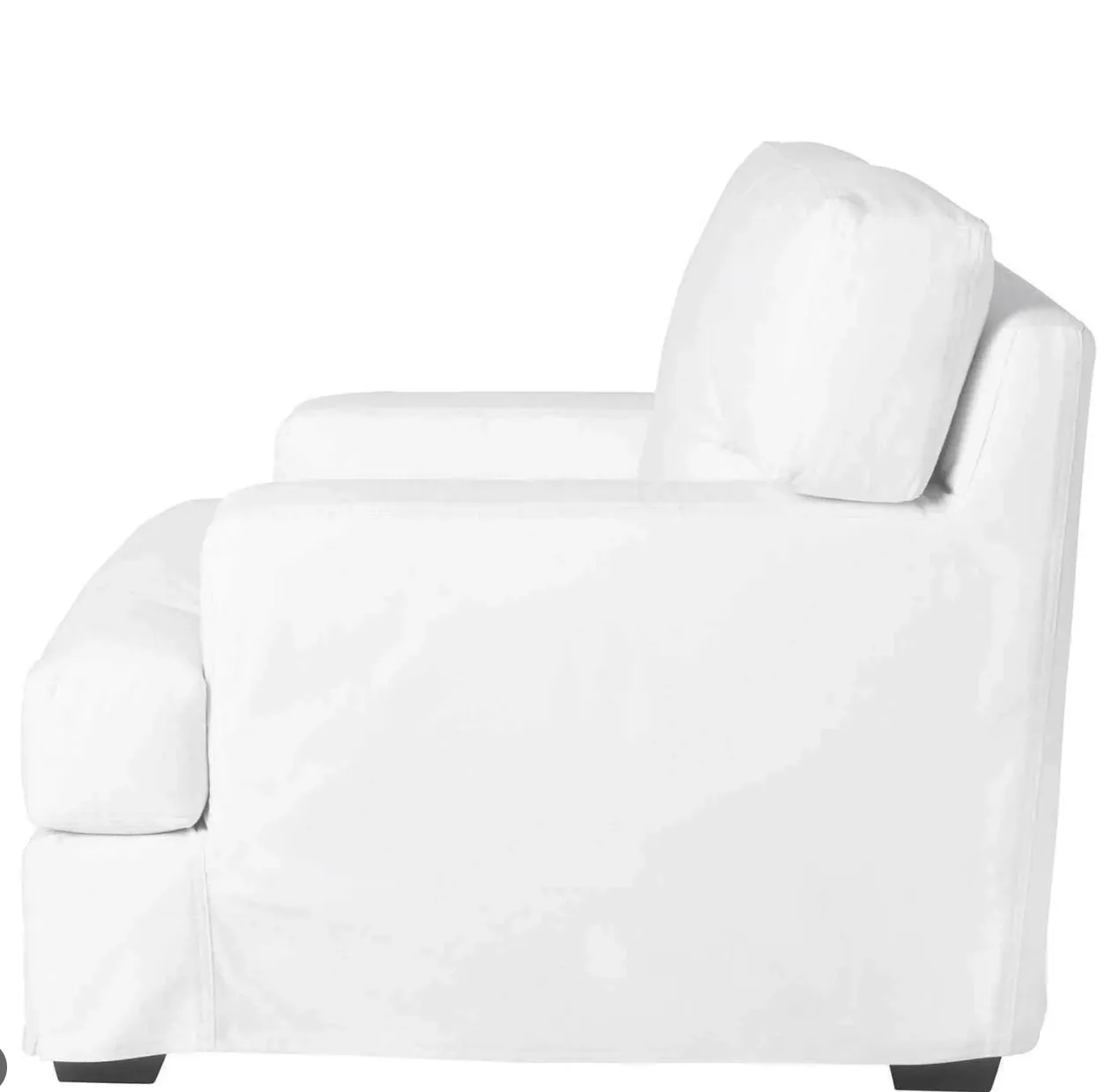 St. Kitts 37in Slipcovered Swivel Chair