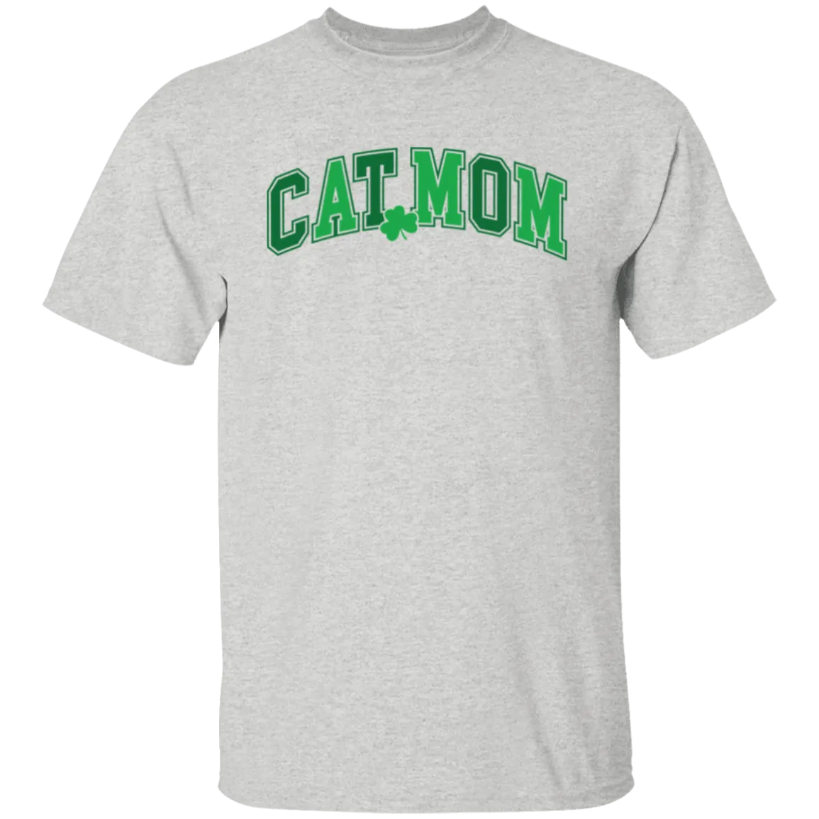 St Patrick's Day Cat Mom T-Shirt