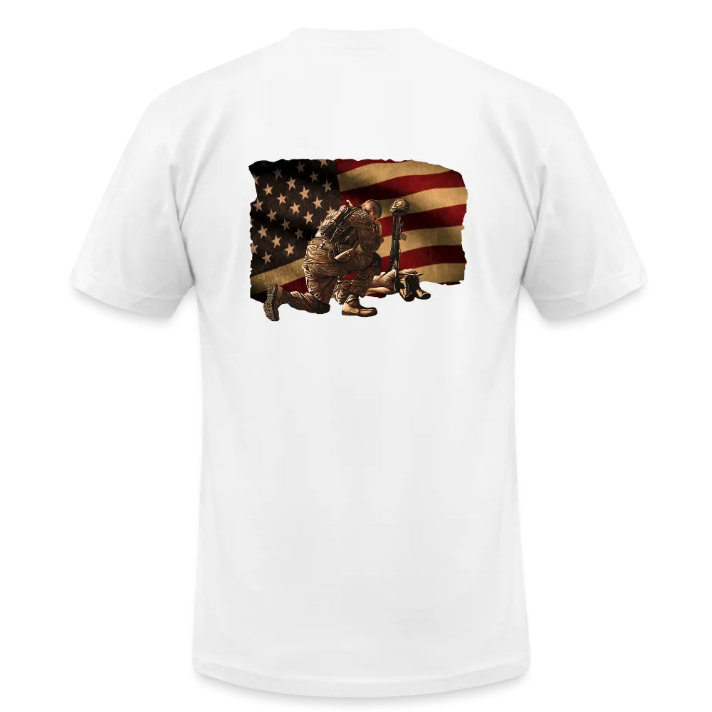 Stand for the Flag, Kneel for the Fallen T-Shirt