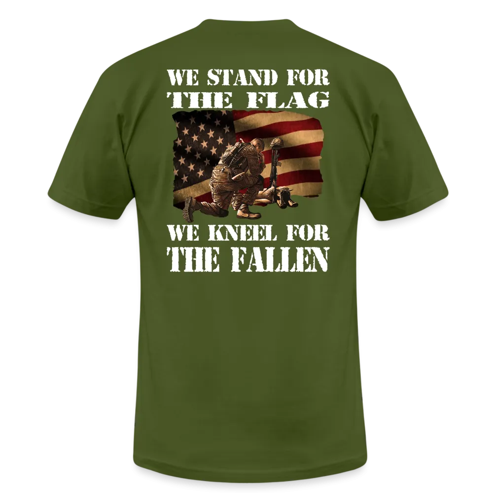 Stand for the Flag, Kneel for the Fallen T-Shirt
