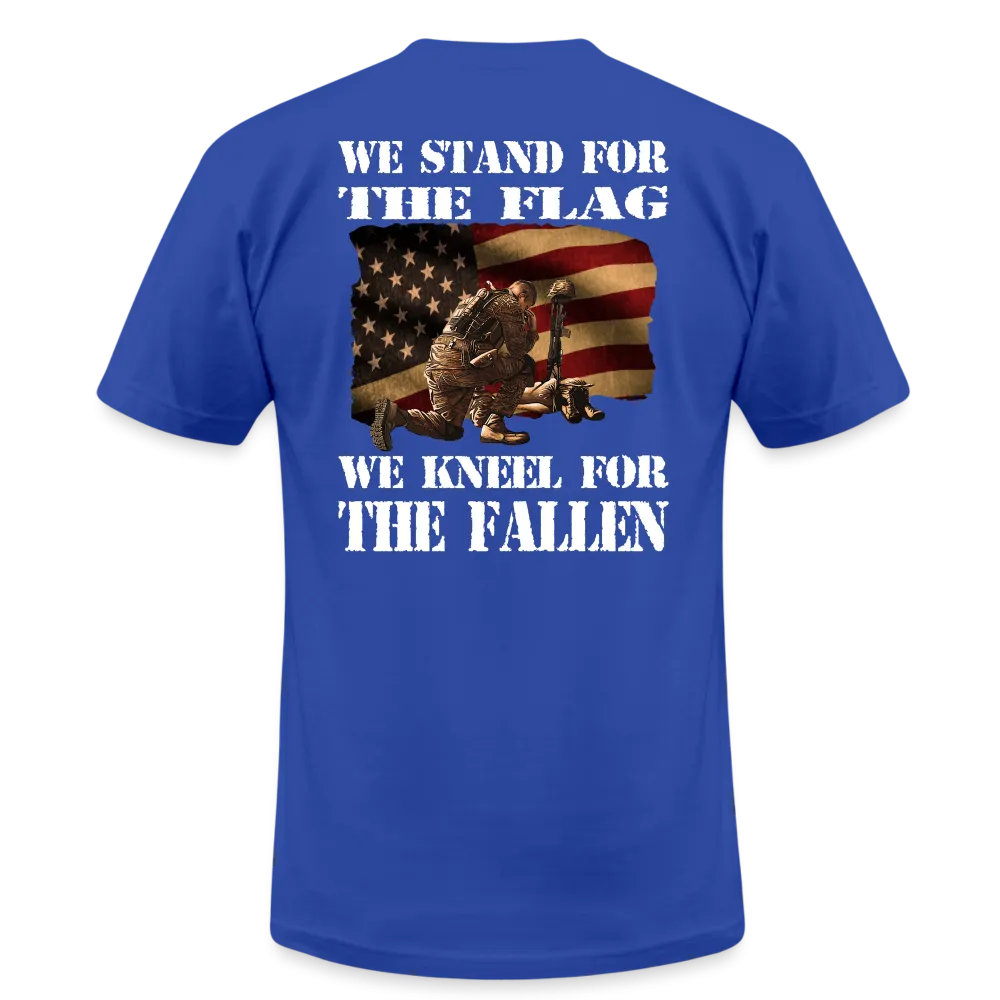 Stand for the Flag, Kneel for the Fallen T-Shirt