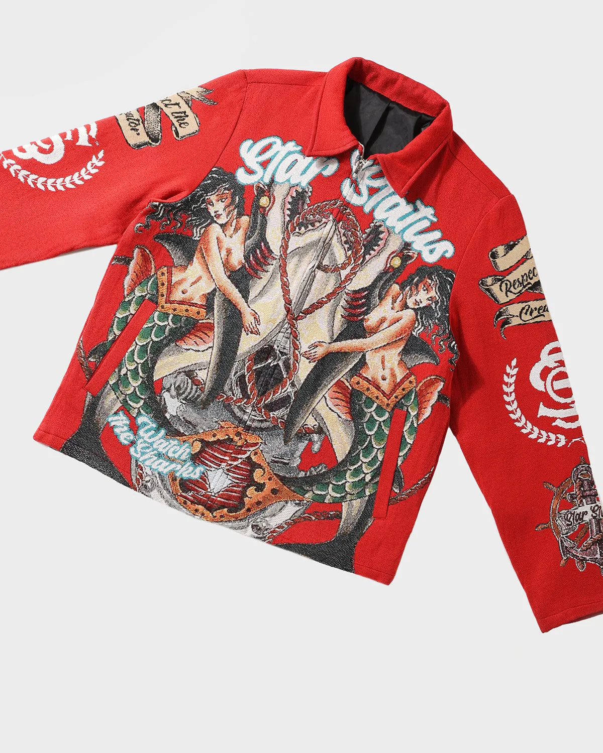 Star Status Jacket in Red