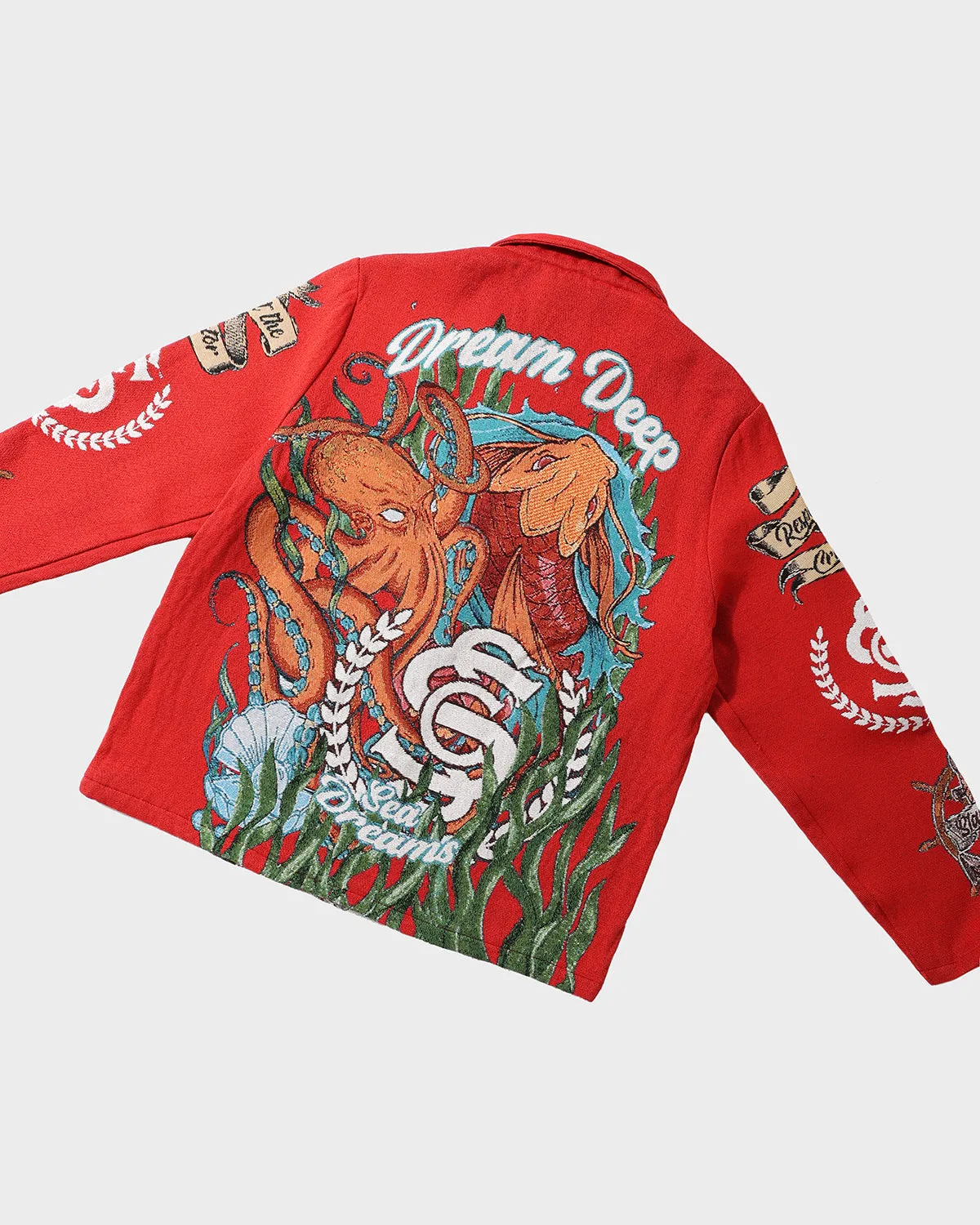 Star Status Jacket in Red