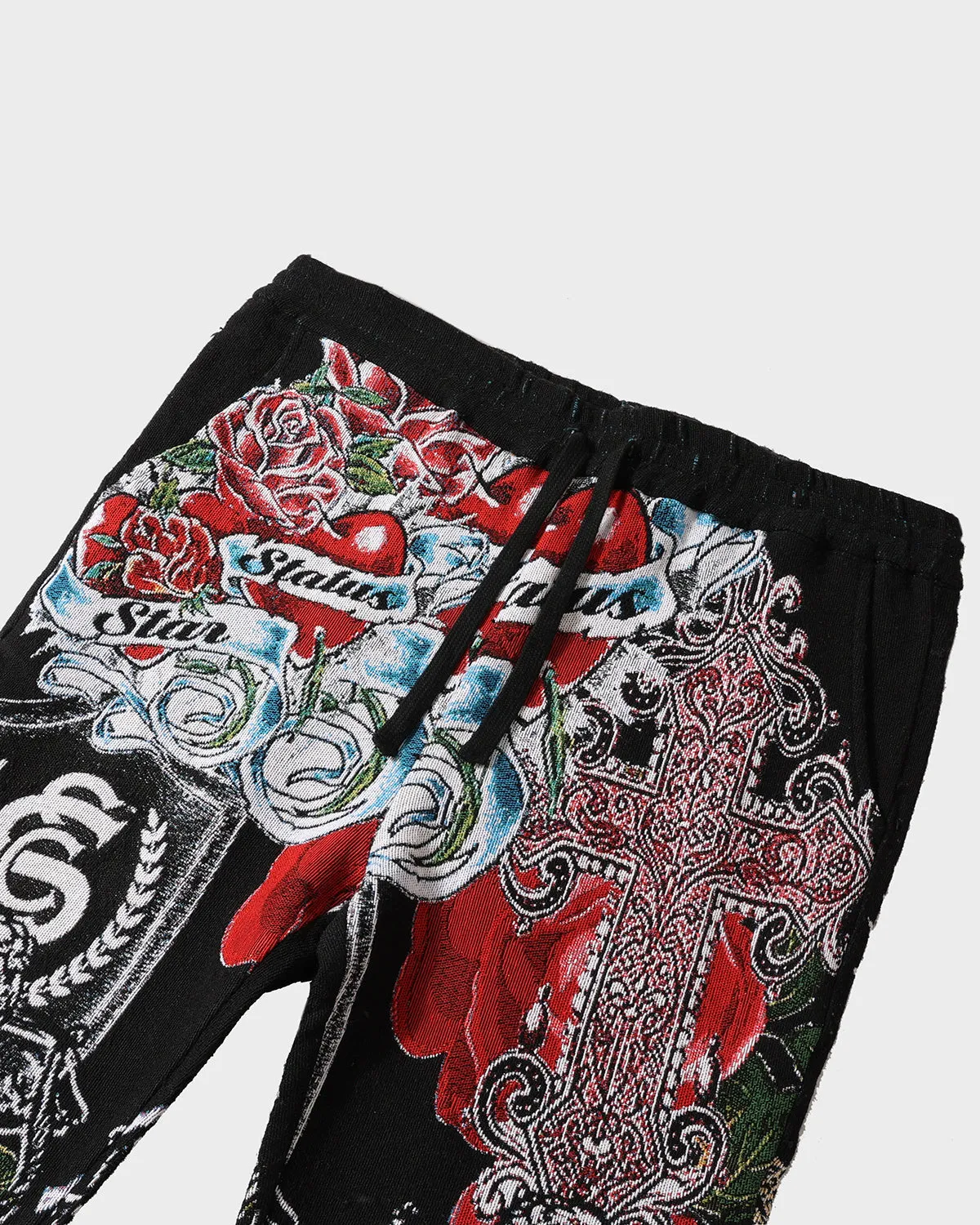 Star Status Jacket Sweatpants set in Black