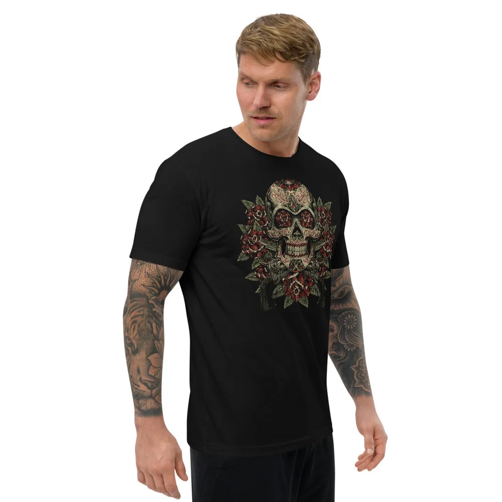 SUGAR SKULL & ROSES TEE
