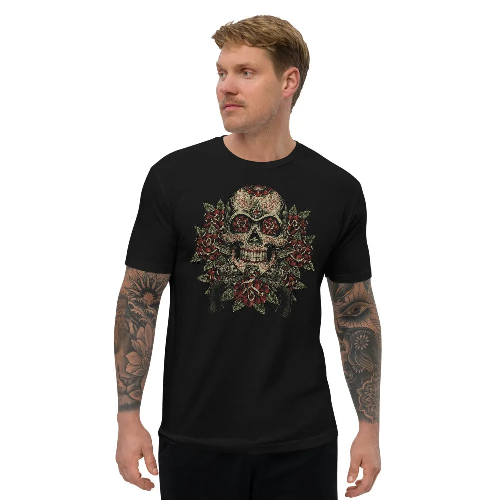 SUGAR SKULL & ROSES TEE