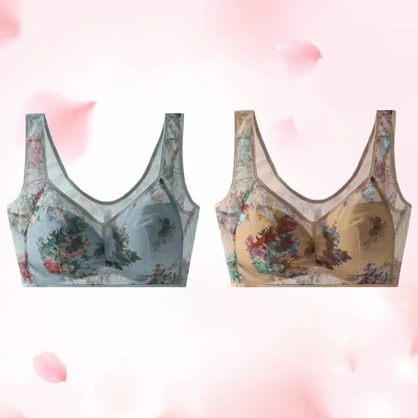 💦Summer's Best Friends💝Lace Buttonless Comfortable Bra