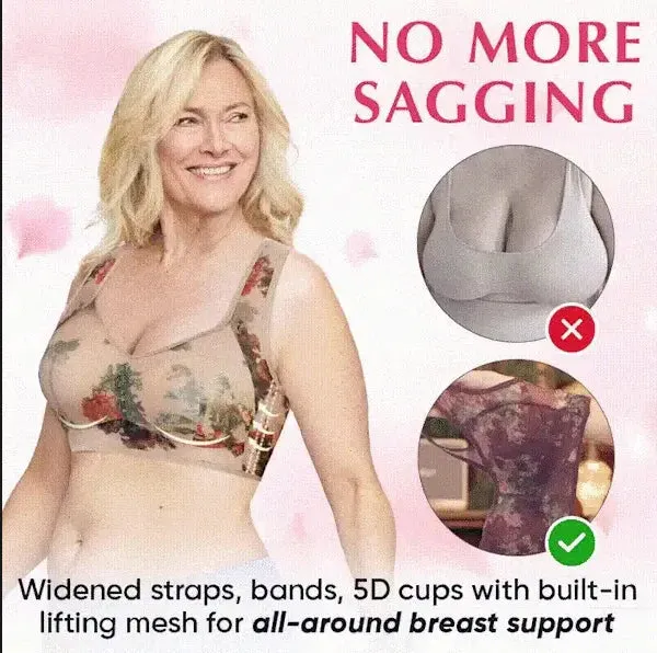💦Summer's Best Friends💝Lace Buttonless Comfortable Bra