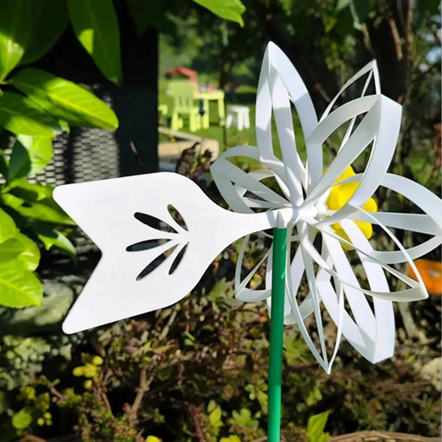 Sunflower & Daffodil Spin Magic Self-Adjusting Wind Turbines