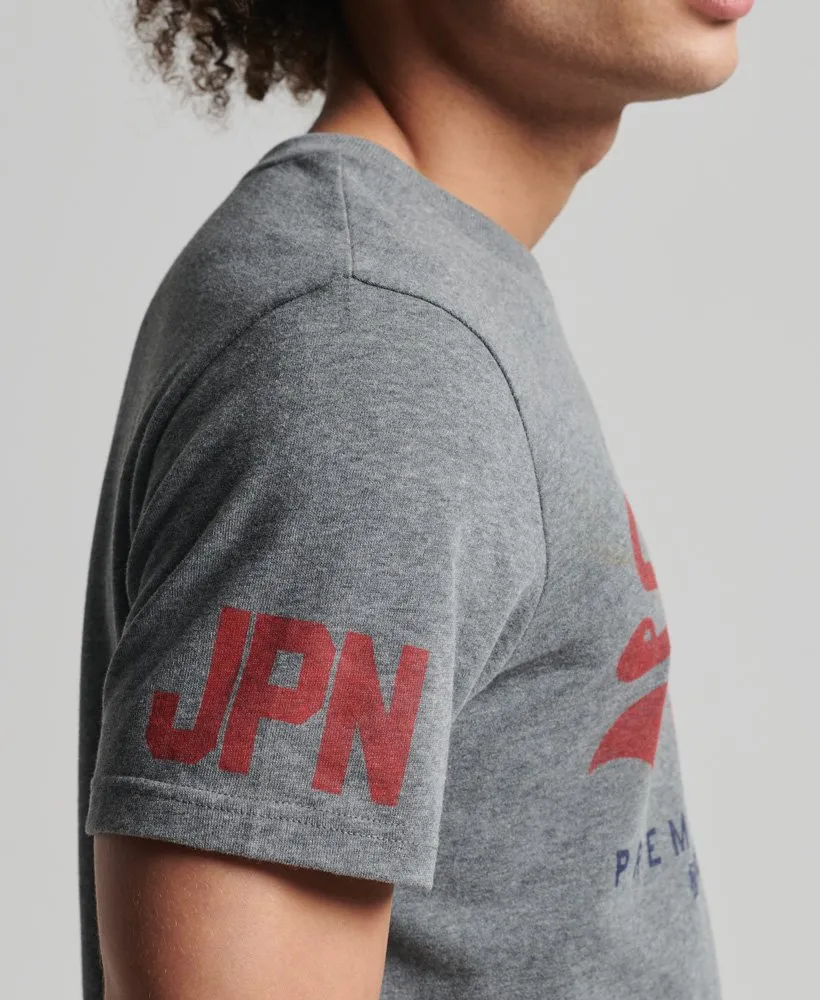 Superdrug Vintage Logo Classic Graphic T-Shirt Grey
