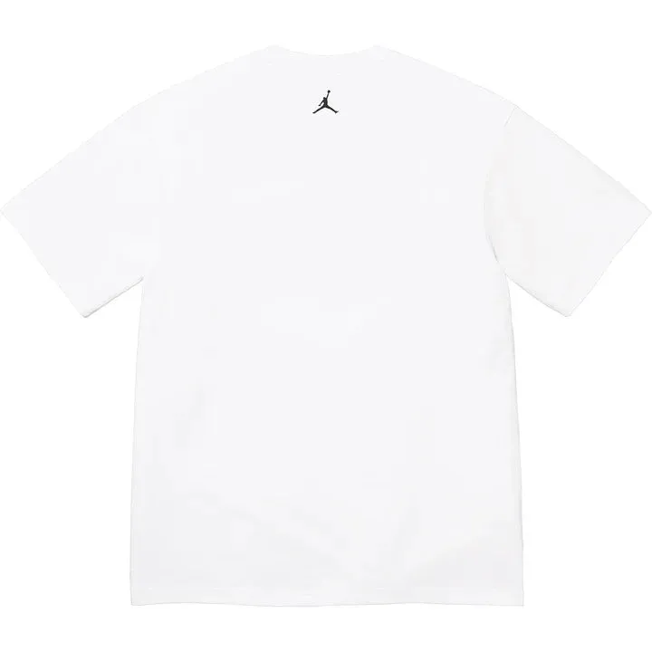 SUPREME X JORDAN X NOTORIOUS B.I.G T-SHIRT - (White)