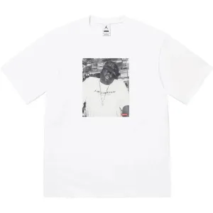SUPREME X JORDAN X NOTORIOUS B.I.G T-SHIRT - (White)