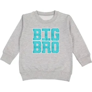 Sweet Wink Big Bro Patch Sweatshirt - Gray