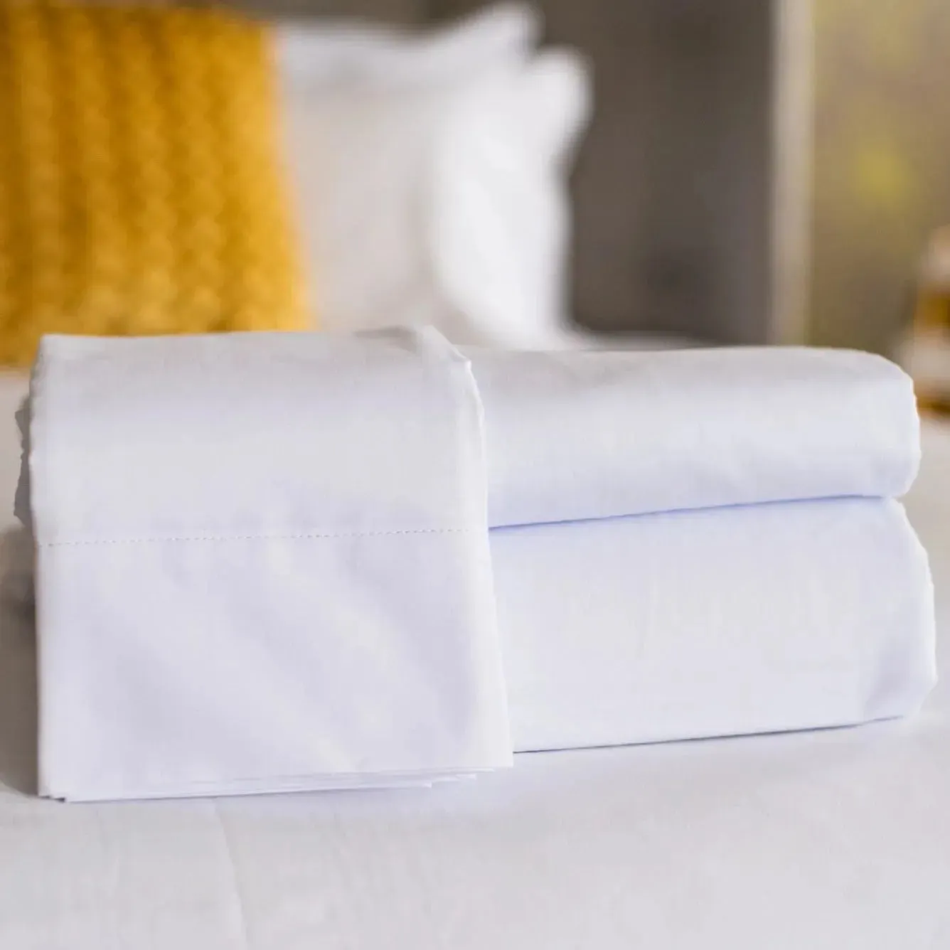 T-250 Blended Collection Percale Weave Sheets