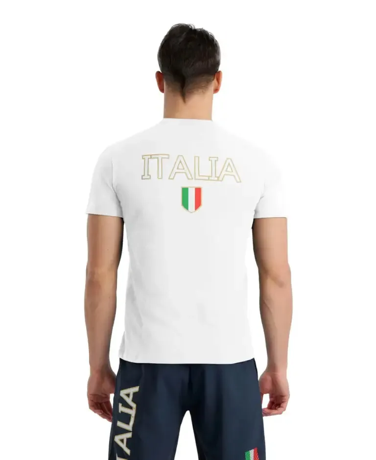 T SHIRT ARENA FIN ITALIA MAGLIA TRAINING NAZIONALE BIANCA