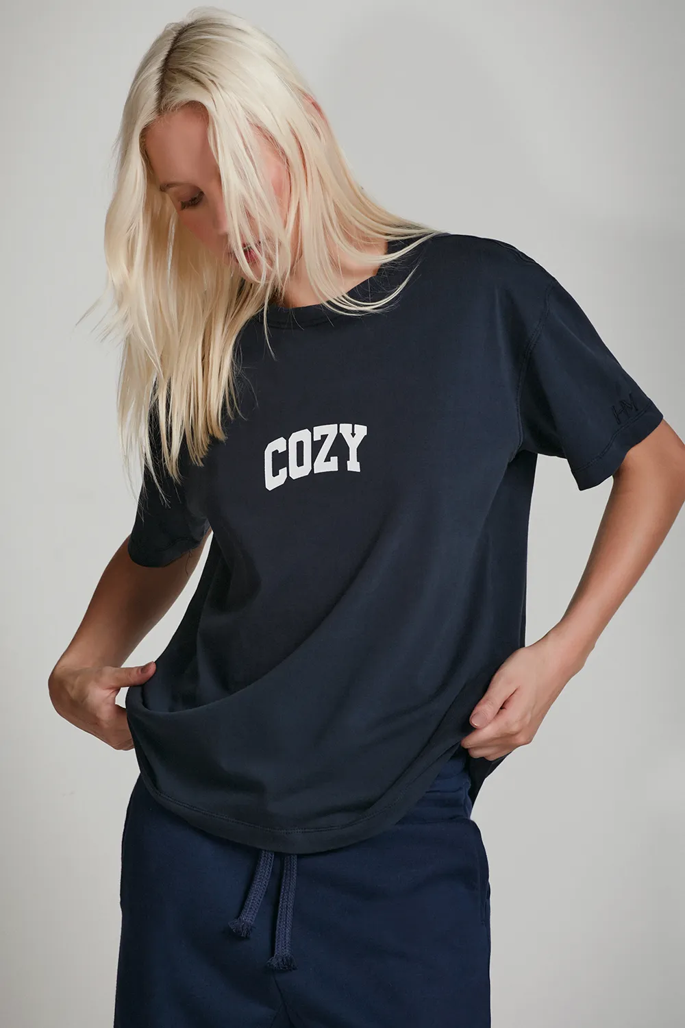 T-SHIRT COZY MARINHO