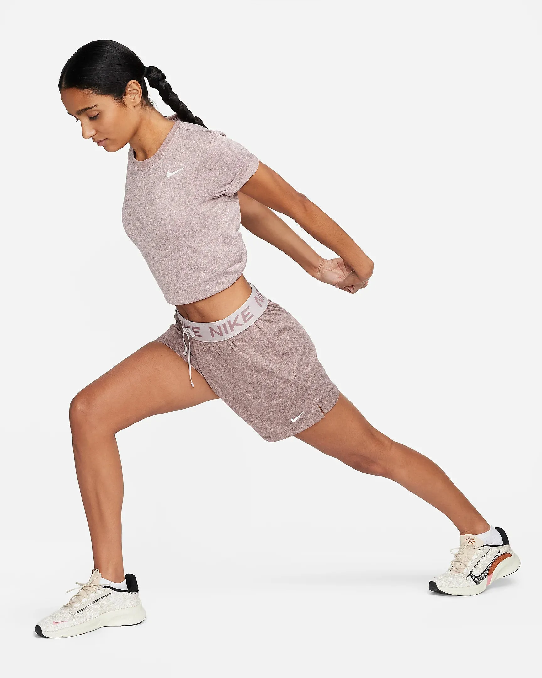 T SHIRT DONNA NIKE DRI-FIT SWOOSH RUN MAGLIA WOMAN RUNNING TEE