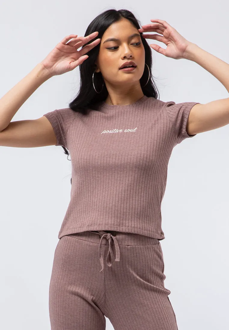 T-shirt with Embroidery Details