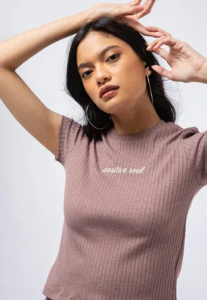 T-shirt with Embroidery Details