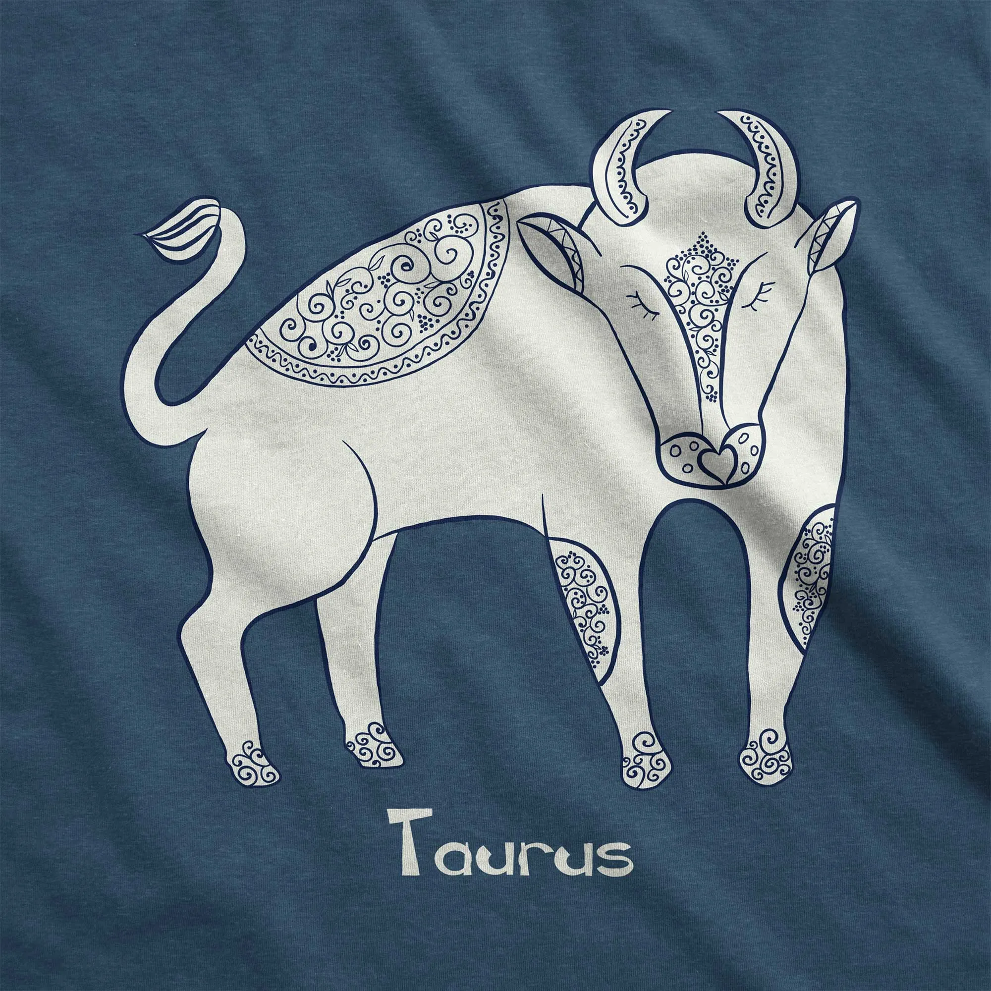 Taurus Zodiac Symbol: The Bull - Women’s Flex Scoop Neck Tee