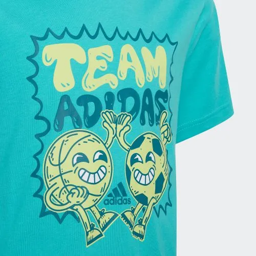 Team Adidas Graphic Kids Tee