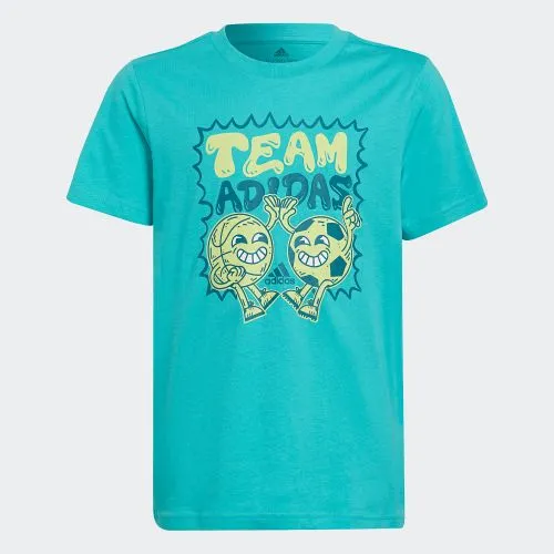 Team Adidas Graphic Kids Tee