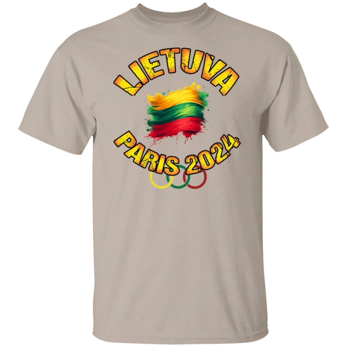 Team Lietuva 2024 Olympics  - Men's Classic Short Sleeve T-Shirt