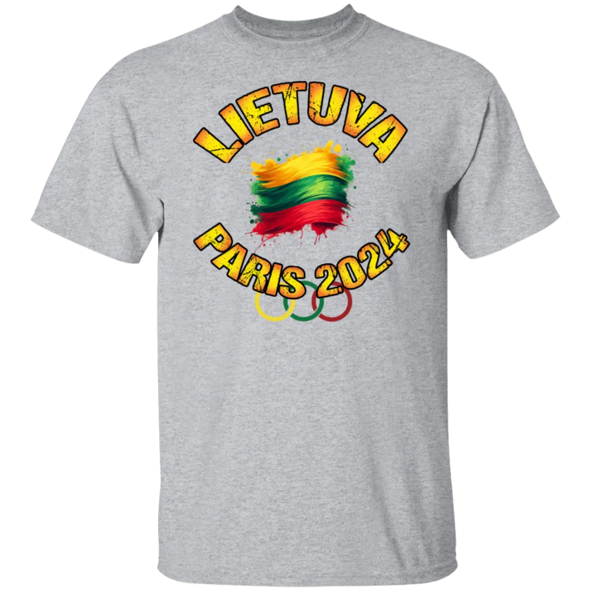 Team Lietuva 2024 Olympics  - Men's Classic Short Sleeve T-Shirt