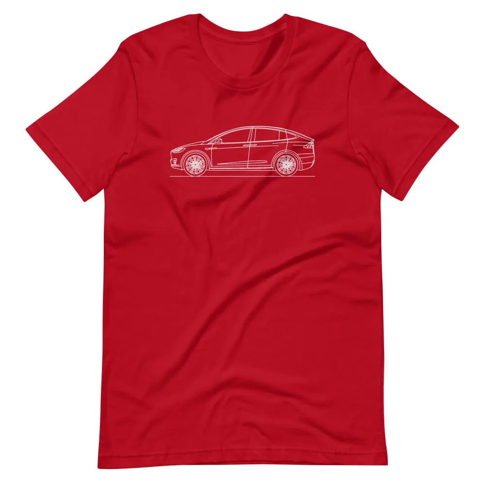 Tesla Model X silhouette T-shirt