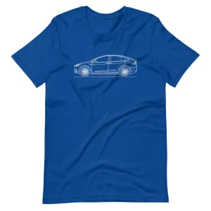 Tesla Model X silhouette T-shirt