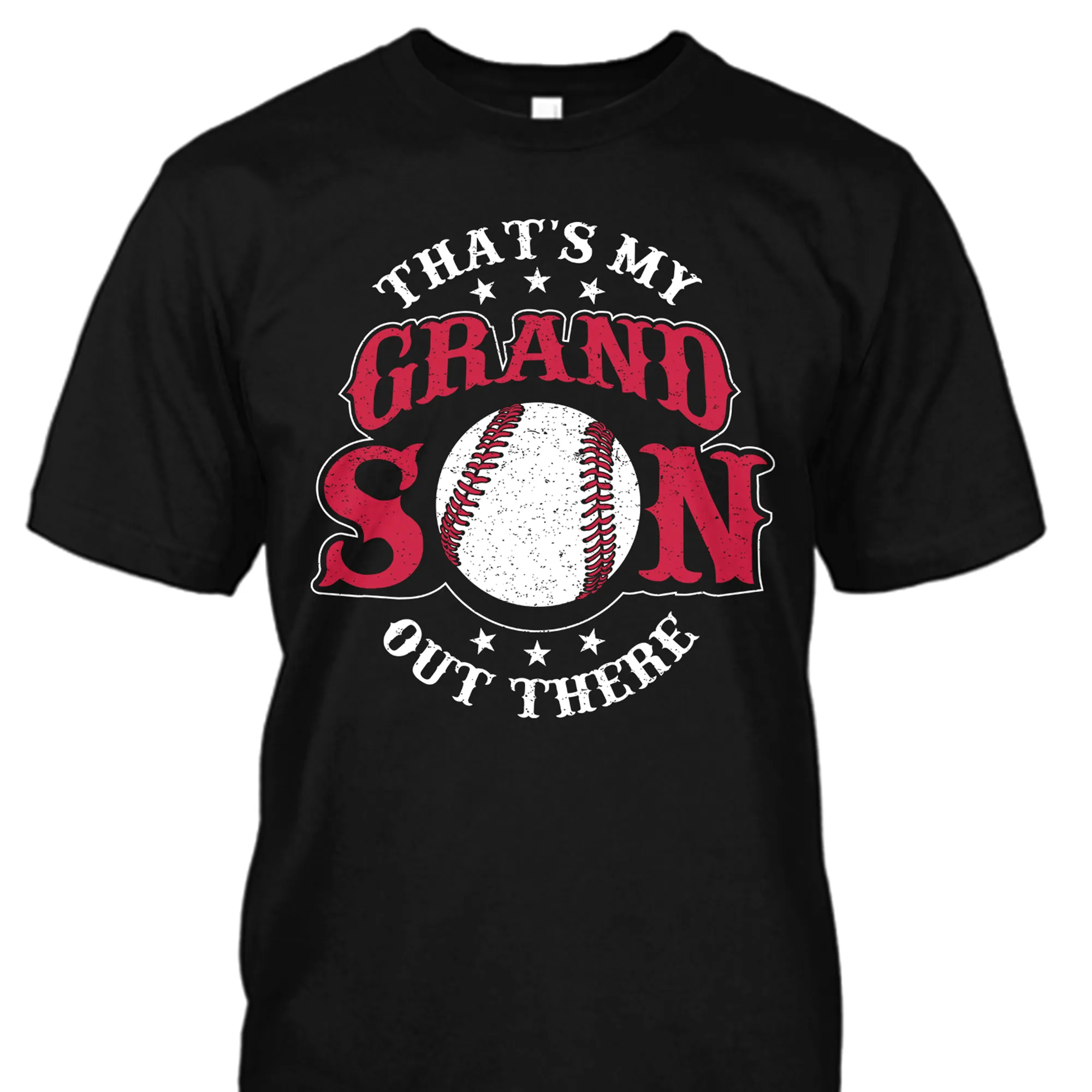 That's My Grandson Out There Baseball Mom Shirt