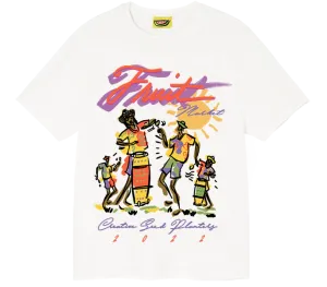 The Fruit Mkt Peace and Freedom Tee 'White'