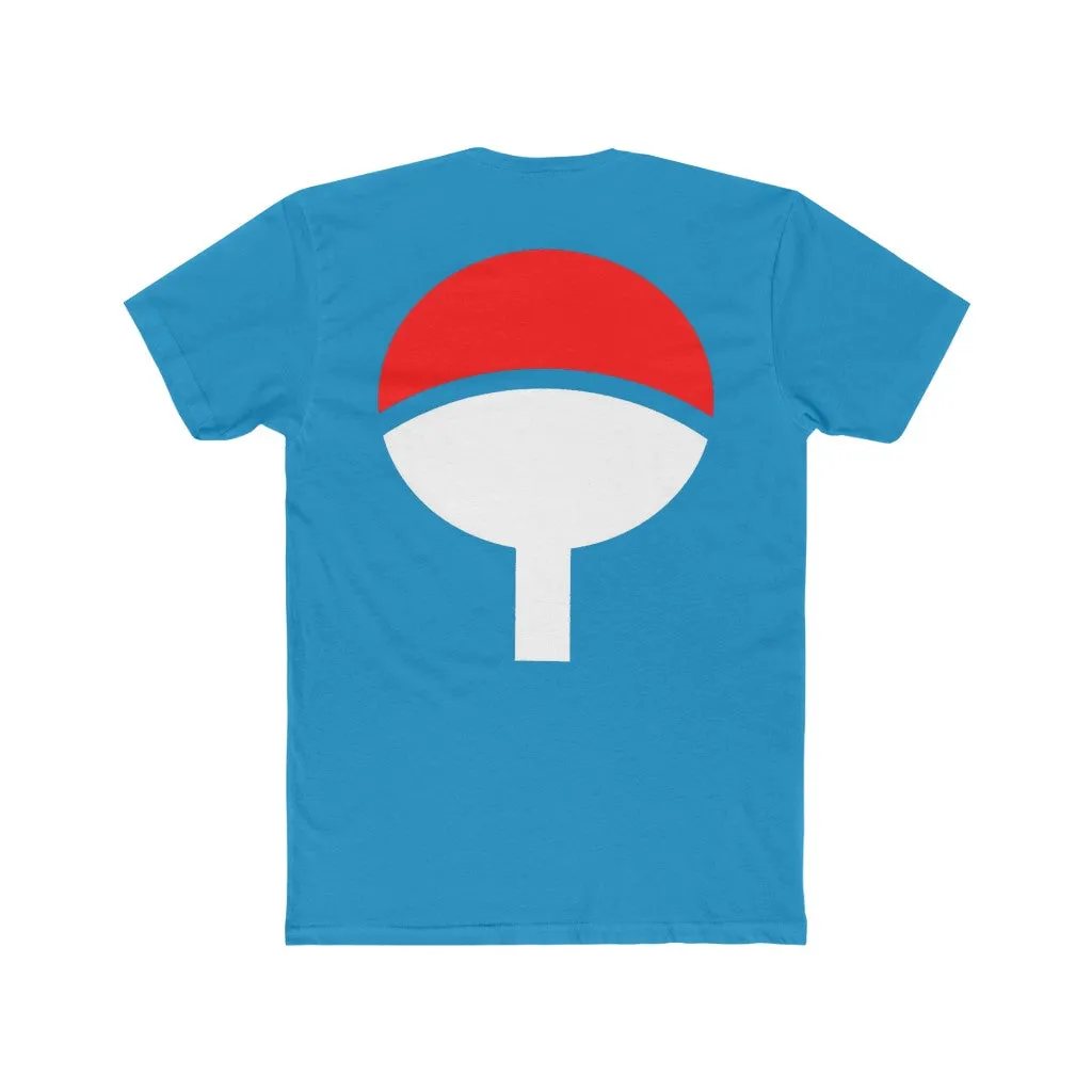 The Uchiha Clan Sharingan Eye T-Shirt Front Back
