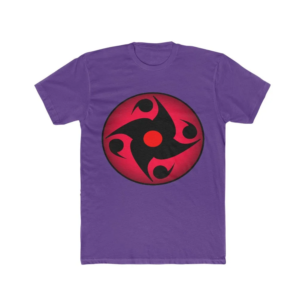 The Uchiha Clan Sharingan Eye T-Shirt Front Back