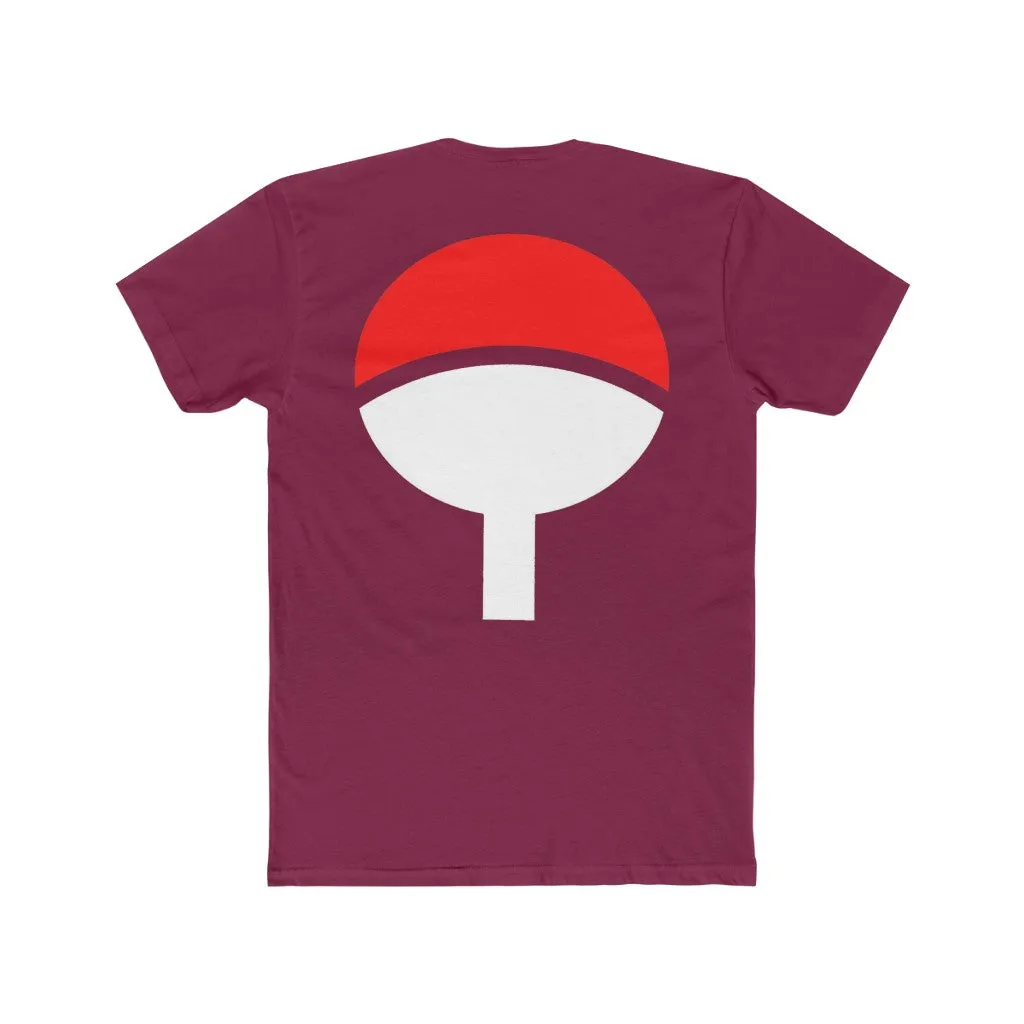 The Uchiha Clan Sharingan Eye T-Shirt Front Back