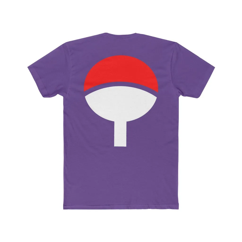 The Uchiha Clan Sharingan Eye T-Shirt Front Back