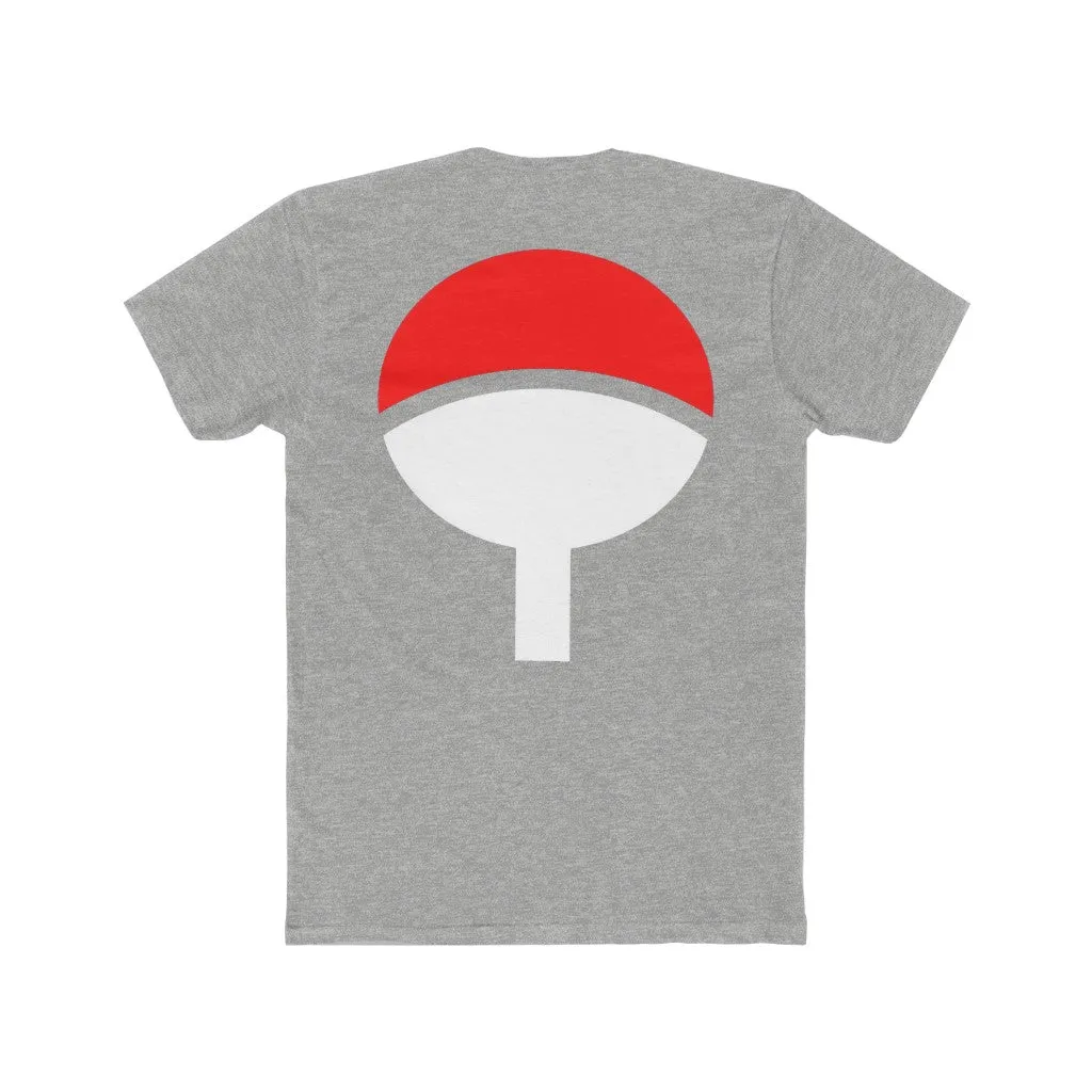 The Uchiha Clan Sharingan Eye T-Shirt Front Back