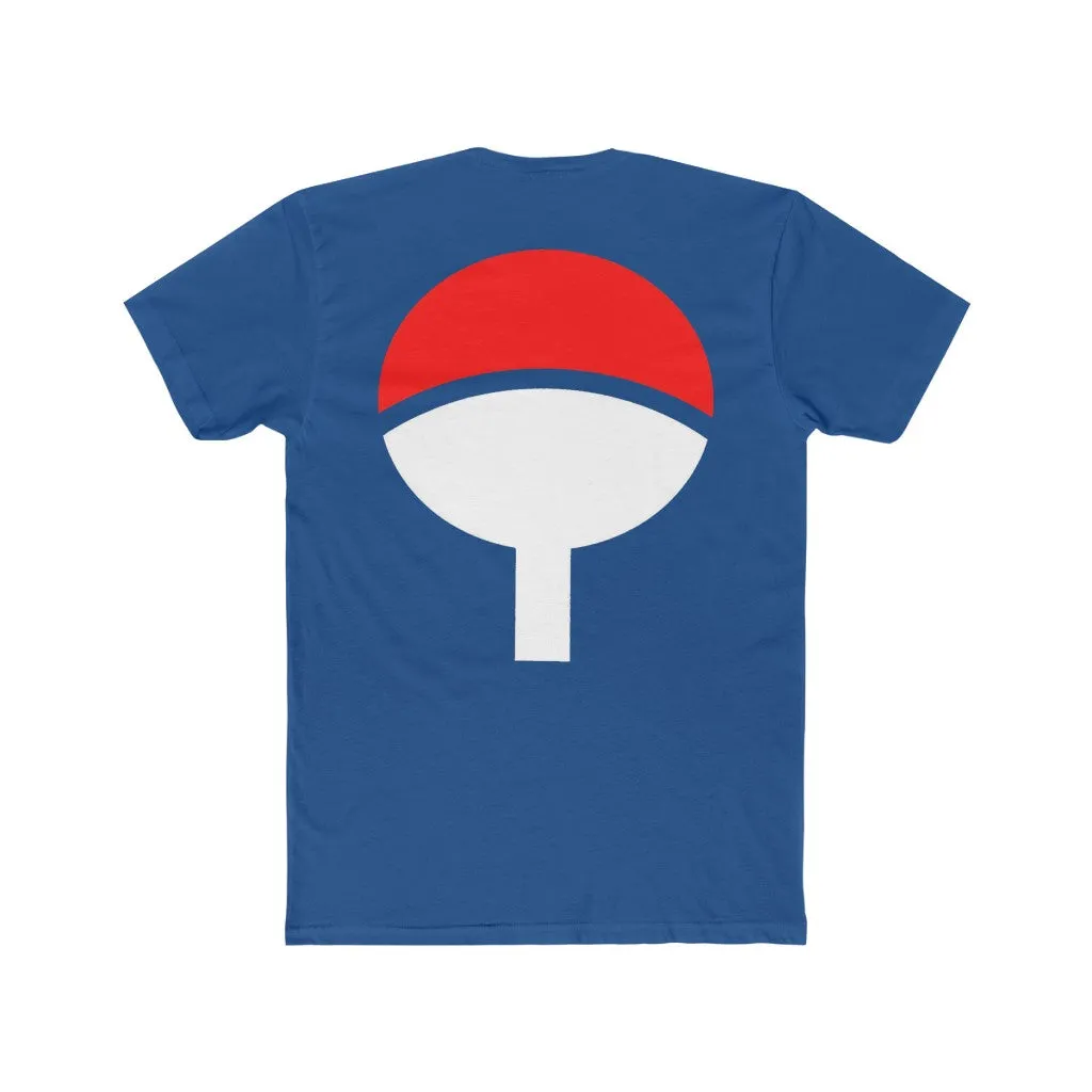 The Uchiha Clan Sharingan Eye T-Shirt Front Back