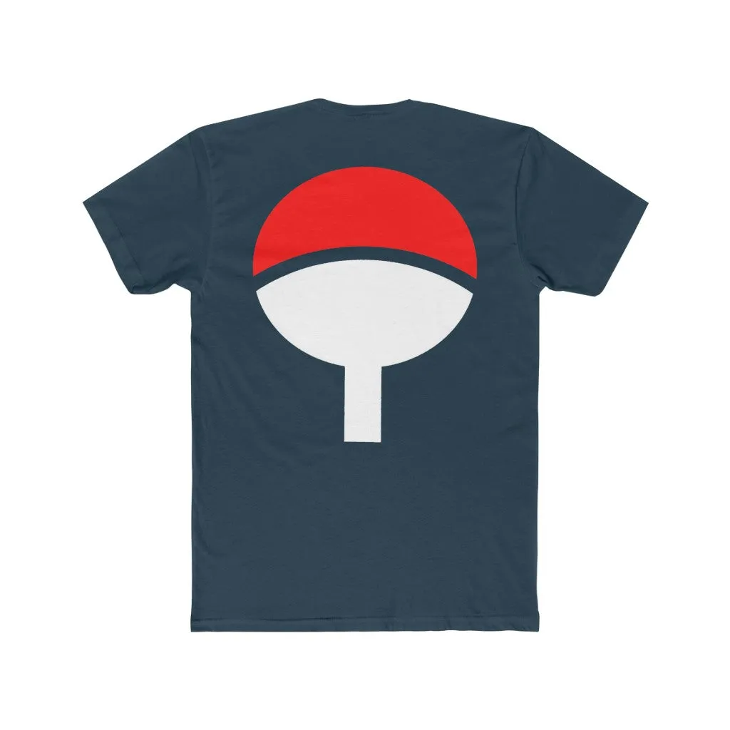 The Uchiha Clan Sharingan Eye T-Shirt Front Back