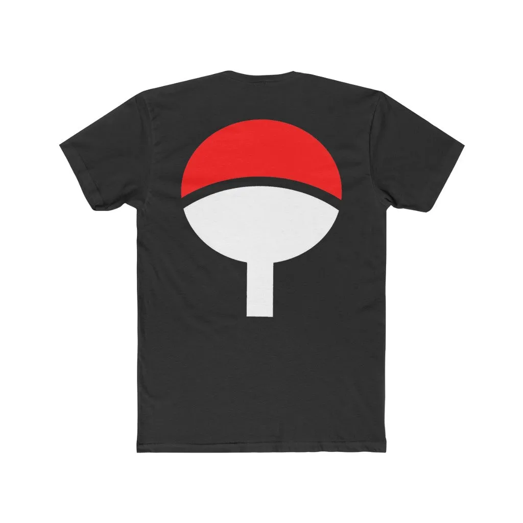 The Uchiha Clan Sharingan Eye T-Shirt Front Back