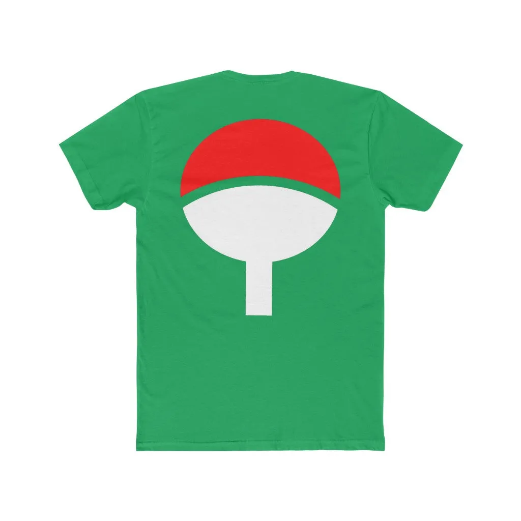 The Uchiha Clan Sharingan Eye T-Shirt Front Back